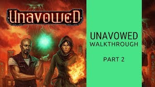 Unavowed  Walkthrough part 23 [upl. by Kohler36]