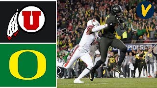 5 Utah vs 13 Oregon Highlights  2019 Pac 12 Championship [upl. by Ainek]