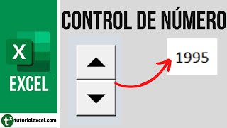 Insertar un CONTROL DE NÚMERO en Excel ↕️ [upl. by Assiar]