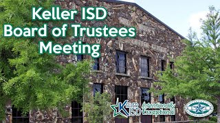 Keller ISD Special Board Meeting  January 11 2024 [upl. by Hannavahs]