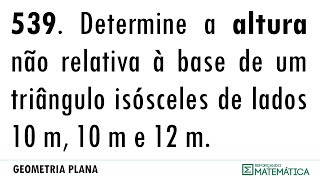 C14 TRIÂNGULOS RETÂNGULOS 539 [upl. by Teena]