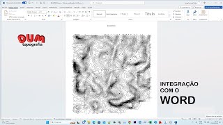 DUM topografia 2025  ferramenta para INTEGRAÇÃO COM O WORD e montar seus relatórios [upl. by Einapets]