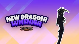 NEW DRAGON LUMENIGH  Halloween Week 3  Roblox Dragon Adventures TEST REALM [upl. by Ahsetel]