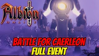 Albion Online  The Battle For Caerleon FULL EVENT [upl. by Eidnyl470]