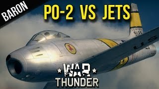 War Thunder  Jets vs Po2s [upl. by Elleral838]