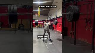 Strength EMOM motivation crossfit fitness weightlifting [upl. by Iadrahs]