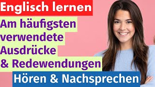 Die beste Methode Englisch zu lernen Hören und Nachsprechen [upl. by Enyalaj154]