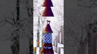 diy Lanterne de Noël 🎄 🎅 🤩 creation recyclage [upl. by Ertnod443]