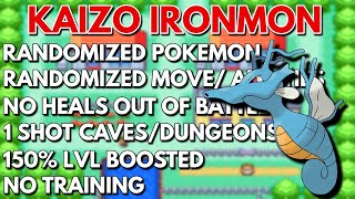 DECENT KINGDRAHARDEST NUZLOCKE EVER 420 ATTEMPTS POKEMON HEARTGOLD KAIZO IRONMON [upl. by Bollinger]