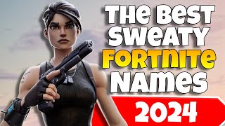 1500 BestCool Sweaty Fortnite GamertagsNames amp Clan Names 2024 Not Taken [upl. by Nadroj]