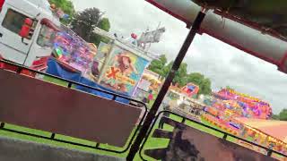 Bradley Tuckers Energy Dome Waltzer Onride Pov  Dowses Funfair Anston 24072024 [upl. by Netsrak757]