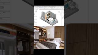 RevitEnscape Bedroom Rendering revit bim enscape [upl. by Earissed593]