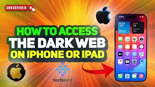 How to access the dark web on iphone or iPad 2024 [upl. by Enutrof]