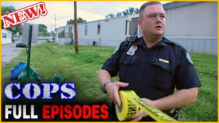 COPS Season 29 Episodes 21 Gun in the Front Rifle in the Back  COPS New Full Season  COPS TV [upl. by Mateo]