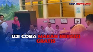 Pemprov Jakarta Uji Coba Makan Bergizi Gratis di SDN Gunung 01 Pagi Jaksel [upl. by Canute]