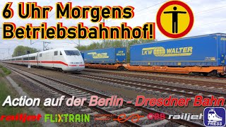 Die Morgentliche Rush Hour im Betriebsbahnhof V180 DDR Sonderzug amp Die 200 KmH Nacht amp Fernzüge [upl. by Akirehs]