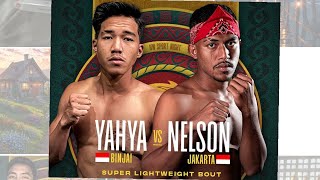 YAHYA GARCIA VS NELSON JULIANTO  NELSON EZ WIN KO [upl. by Aliuqehs]