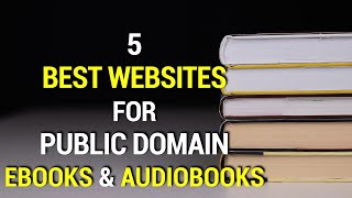 5 Best Websites For Free Public Domain Audiobooks amp Ebooks  2023 [upl. by Geller165]