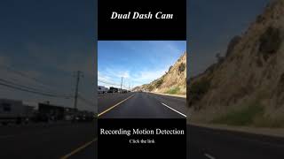 Dash Cam Front and Rear CHORTAU Dual Dash Cam  Recording Motion Detection [upl. by Akemehc]