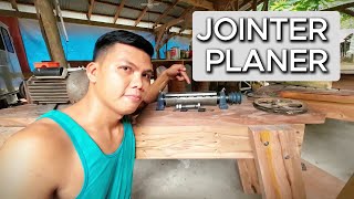 Jointer planer jointer pambansangwoodworker [upl. by Airetahs]