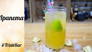 Ipanema  alkoholfreier Cocktail selber machen  Rezept  Trinkbar [upl. by Ewell438]