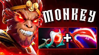 Insane 1500XPM Carry Monkey King Orchid  Desolator 34Kills Dota 2 [upl. by Martinelli]