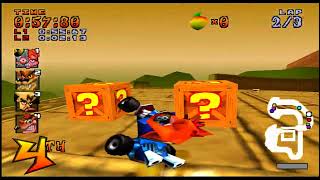 Crash Team Racing  Trophy Race 7 Papus Pyramid [upl. by Kciredohr525]