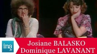 Josiane Balasko et Dominique Lavanant quotLAuditionquot  Archive INA [upl. by Itnuahsa]