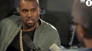 KANYE WEST SAYS HES NO 1 ROCKSTAR ON THE PLANET BBC INTERVIEW 2013 [upl. by Tenner500]