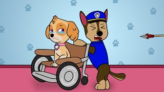 Undo Paw Patrol Chase x Skye Sick SKASE Dangerous Song [upl. by Esinart]