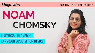 Noam Chomskys Language Theory Best explanation you will ever hear UGC NET English [upl. by Eiloj]