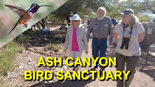 I Toured Ash Canyon Bird Sanctuary with Sheri L Williamson and Tom Wood [upl. by Gold]