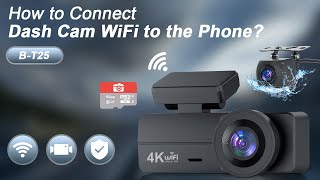 How to Connect Dash Cam WiFi to the Phone [upl. by Mcgrath]