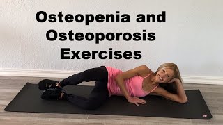 Osteopenia and Osteoporosis Exercises [upl. by Ecilahc]