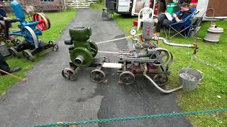 Stationary Engines at Amberley Museum Autumn Gathering 2024 [upl. by Emorej]