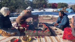 Daily Fire Ceremony at the Haidakhandi Universal Ashram in Crestone CO USA [upl. by Erdeid]