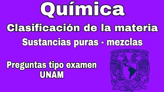 11 Clasificación de la materia  Mezclas Química [upl. by Ojiram]