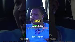 G Herbo Says His Old Hood Got So Bad Most Of The Businesses Have Shut Down BACKONFIGGG [upl. by Ahsemo]