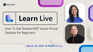 Learn Live  How To Get Started FAST Azure Virtual Desktop for Beginners [upl. by Caritta]