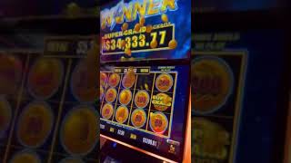 Huge jackpot winner at Saracen Casino Resort [upl. by Brookner]