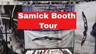 Tour Of Samick Archery Booth At ATA Show 2018 [upl. by Nnayt]