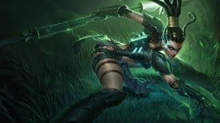 Skin Nidalee chasseuse de tête  League of legends [upl. by Deonne965]