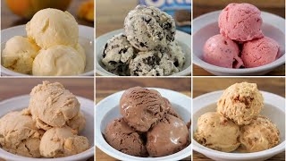 7 Easy Homemade Ice Cream Recipes No Ice Cream Machine [upl. by Dardani]