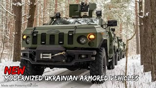 New modernized Ukrainian armored vehicles [upl. by Nattie121]