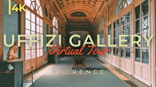 Uffizi Gallery Tour Florence in 4K  Galleria Degli Uffizi Firenze [upl. by Narod]