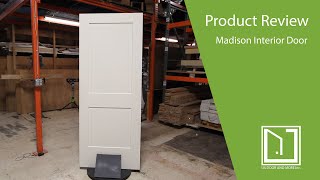 Madison Interior Shaker Style 2Panel Door Product Review [upl. by Inatirb]