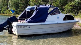 Boat trip 7C Evinrude 70 Boat [upl. by Atsilac449]