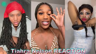 Tiahra Nelson REACTING TO CRINGEY TikTok Vidoes  Tiahra Nelson’s Funniest Moments 2024 [upl. by Uticas]