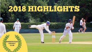 2018 Highlights Reel for Sanderstead CC TV [upl. by Pump]