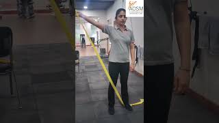 ROTATOR CUFF STRENGTHENING WITH BAND ‼️ [upl. by Harty]